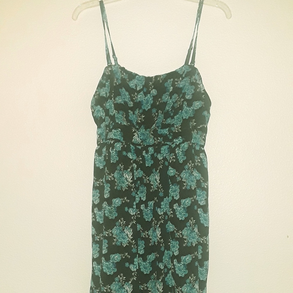 Black Teal Dress